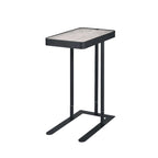 Schofield Industrial 20-inch Metal C-Shape Slide-open Top Side Table by Furniture of America