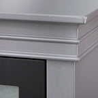 Simple Living Hampshire Frosted Glass Farmhouse Buffet/Sideboard