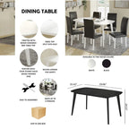 CraftPorch Classy Modern Dining Table