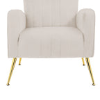 Upholstered Wingback Accent Chair - 26.4W x 37.8H x 32.6D