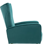 Upholstered Wingback Accent Chair - 26.4W x 37.8H x 32.6D