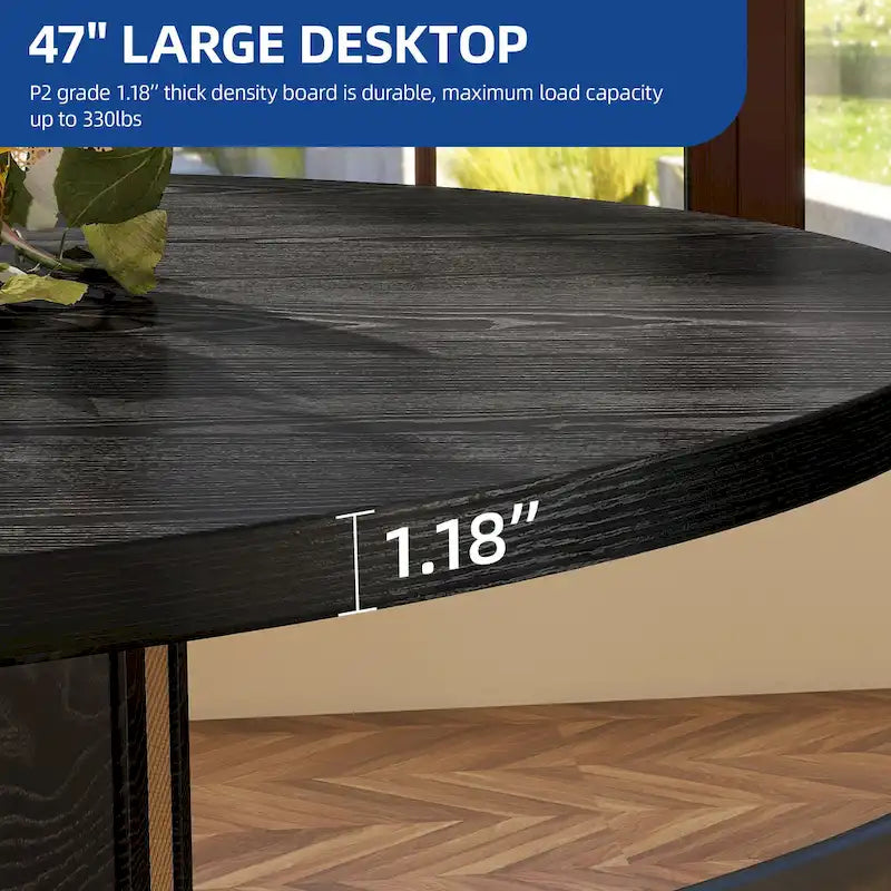 Moasis Round Pedestal Dining Table for 4 with Rattan Circular Base