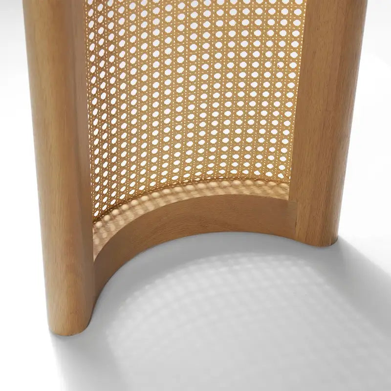 60 Solid Rattan Console Table