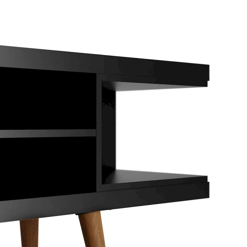 Manhattan Comfort Nynashamn Mid Century Modern Media Cabinet Console