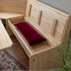 Wendell Solid Wood Corner Breakfast Nook Dining Set