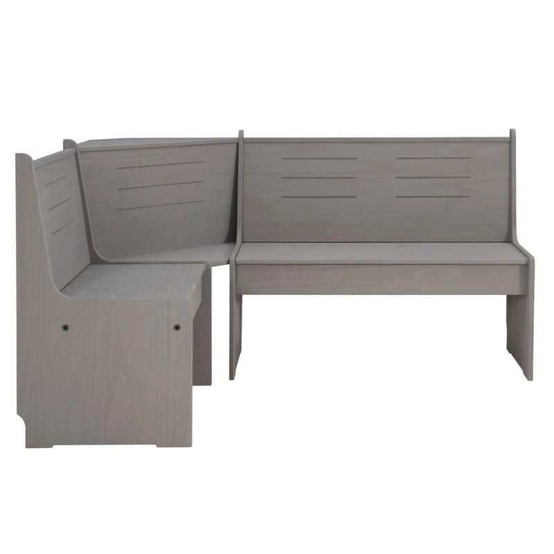Wendell Solid Wood Corner Breakfast Nook Dining Set