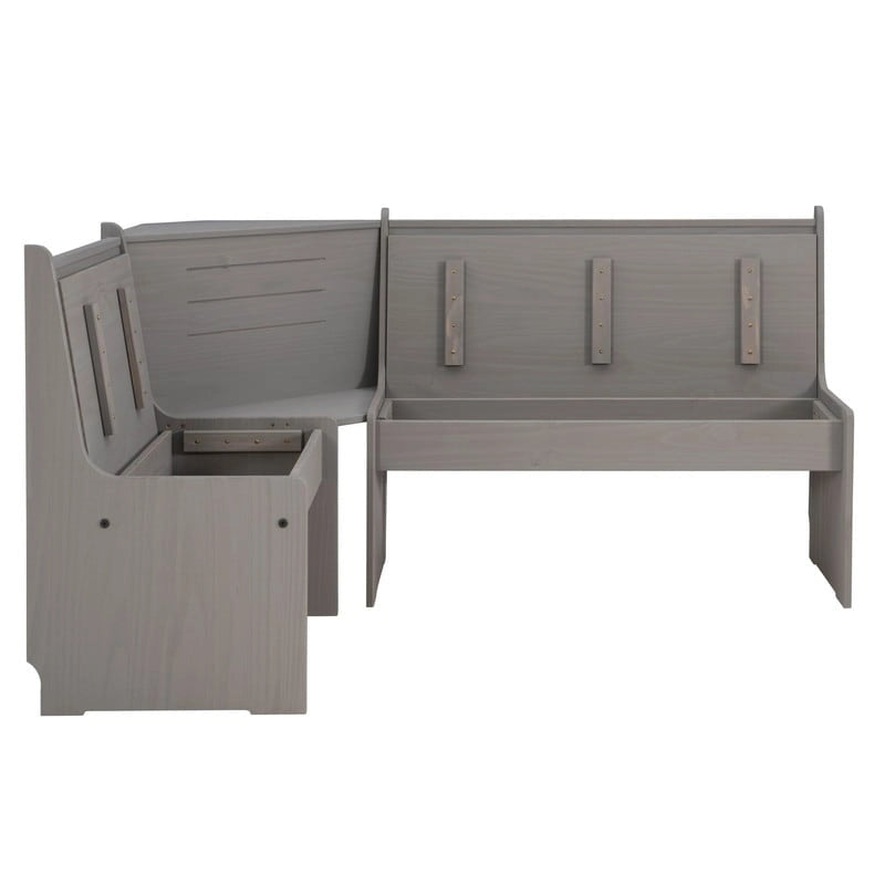 Wendell Solid Wood Corner Breakfast Nook Dining Set