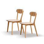 Wooden Dining chair 100% dust-free FAS grade oak chair