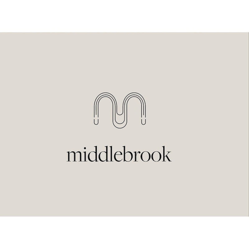 Middlebrook Designs Minimal Fluted-Door Side Table