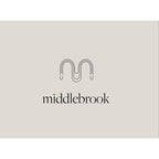 Middlebrook Designs Minimal Fluted-Door Side Table