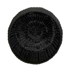 Household Essentials Handwoven Resin Barrel Side Table Storage Container