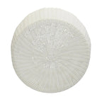 Household Essentials Handwoven Resin Barrel Side Table Storage Container