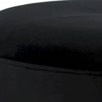 Adeco Carrington Juttersbo Round Tufted Fabric Ottoman