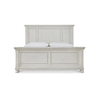 Signature Design by Ashley Robbinsdale Antique White Panel Bed