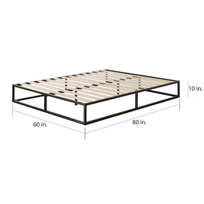 Priage by Zinus Platforma Metal 10-inch Queen-size Bed Frame