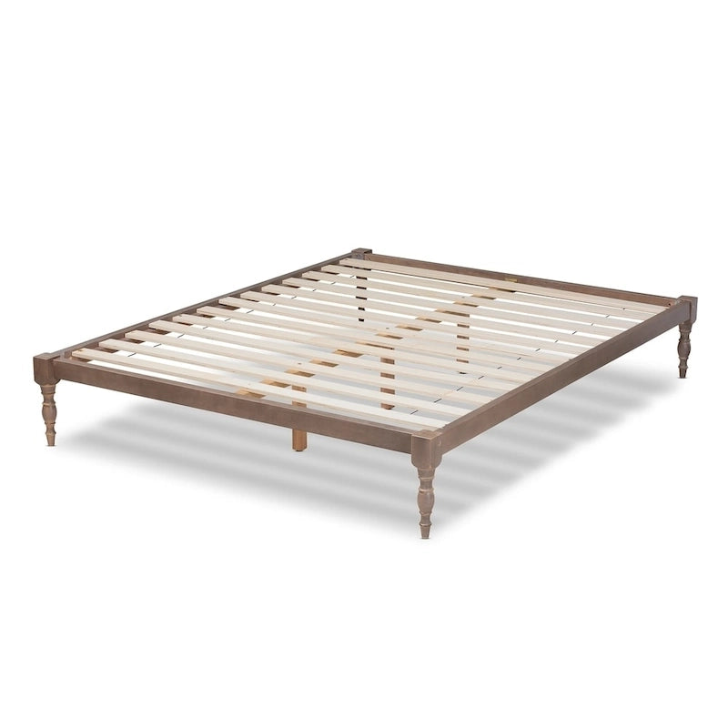 Iseline Modern and Contemporary Platform Bed Frame