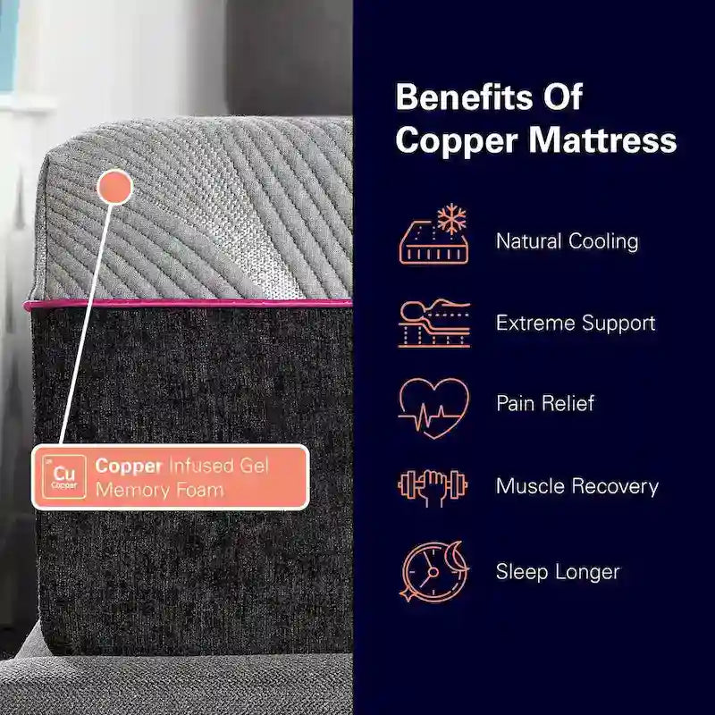 Bridgevine Home 11 inch Renew Flex Top Cooling GelCare Memory Foam Adult Mattress