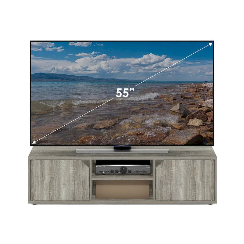 Furinno Classic TV Stand for TV up to 55 Inch