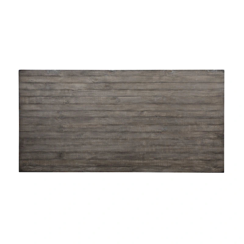 Furniture of America Ionessa Rustic Antique White 79-inch Counter Height Table