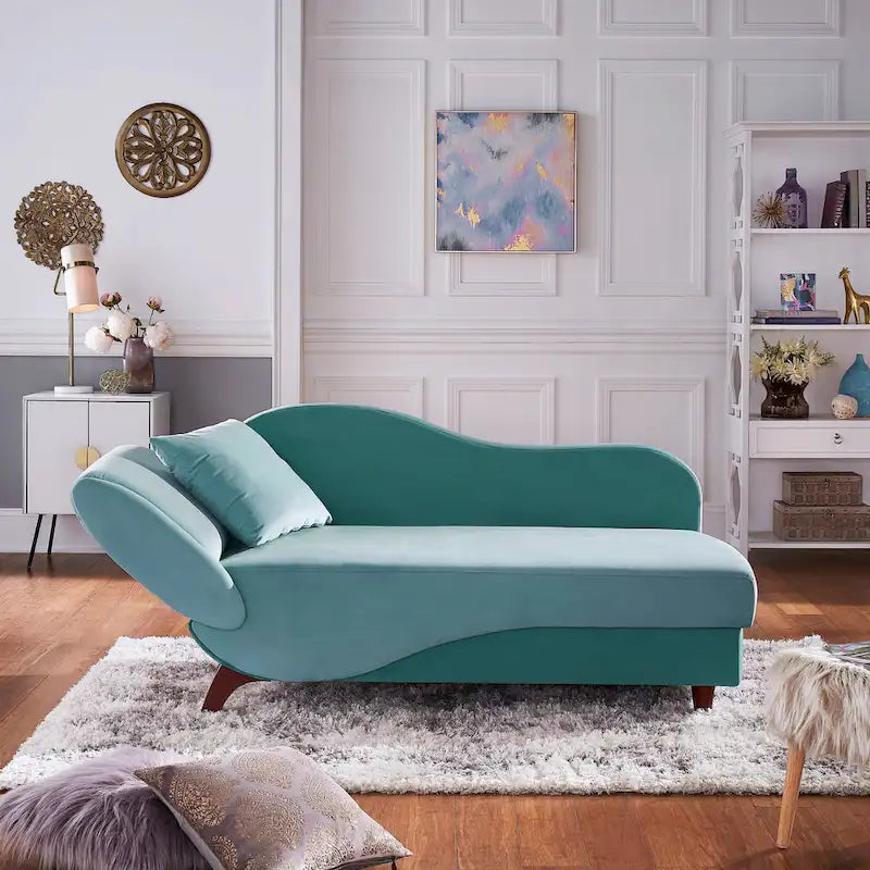 Aideen 2-tone Storage Chaise by iNSPIRE Q Modern
