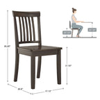Wilmington II Round Pedestal Base Antique Black Breakfast Nook Set by iNSPIRE Q Classic