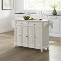 Crosley Cambridge Granite Top Full Size Kitchen Island/Cart - 51.5 W x 18 D x 36 H