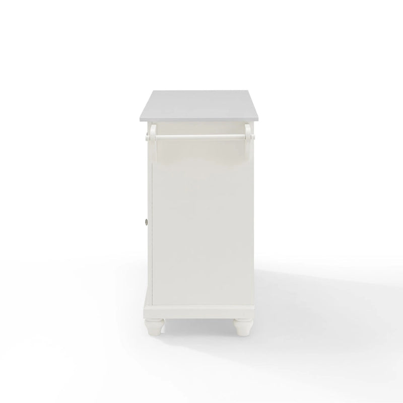 Crosley Cambridge Granite Top Full Size Kitchen Island/Cart - 51.5 W x 18 D x 36 H