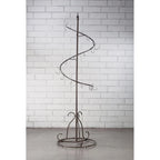 Brown Metal Classic Spiral Purse Tree