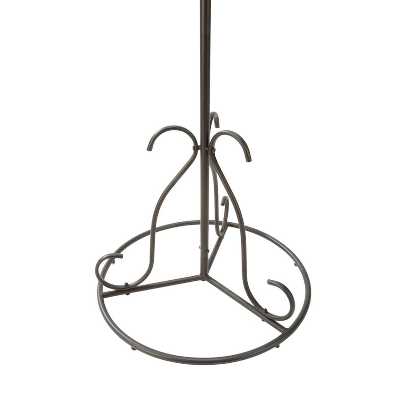 Brown Metal Classic Spiral Purse Tree