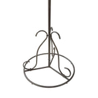 Brown Metal Classic Spiral Purse Tree