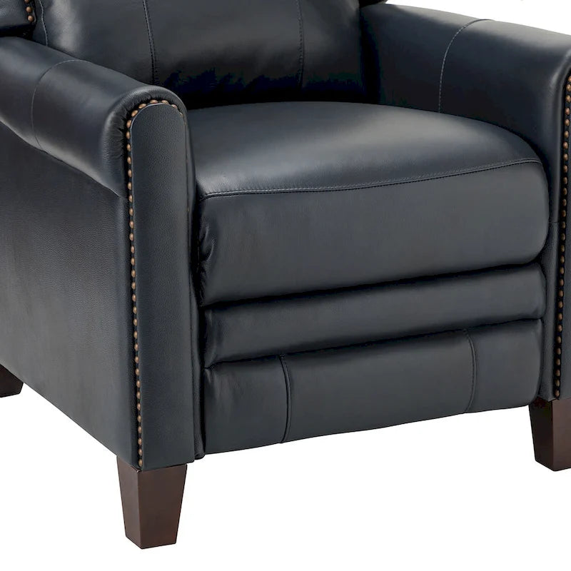 Felisa 32.48 Wide Genuine Leather Manual Recline Set of 2