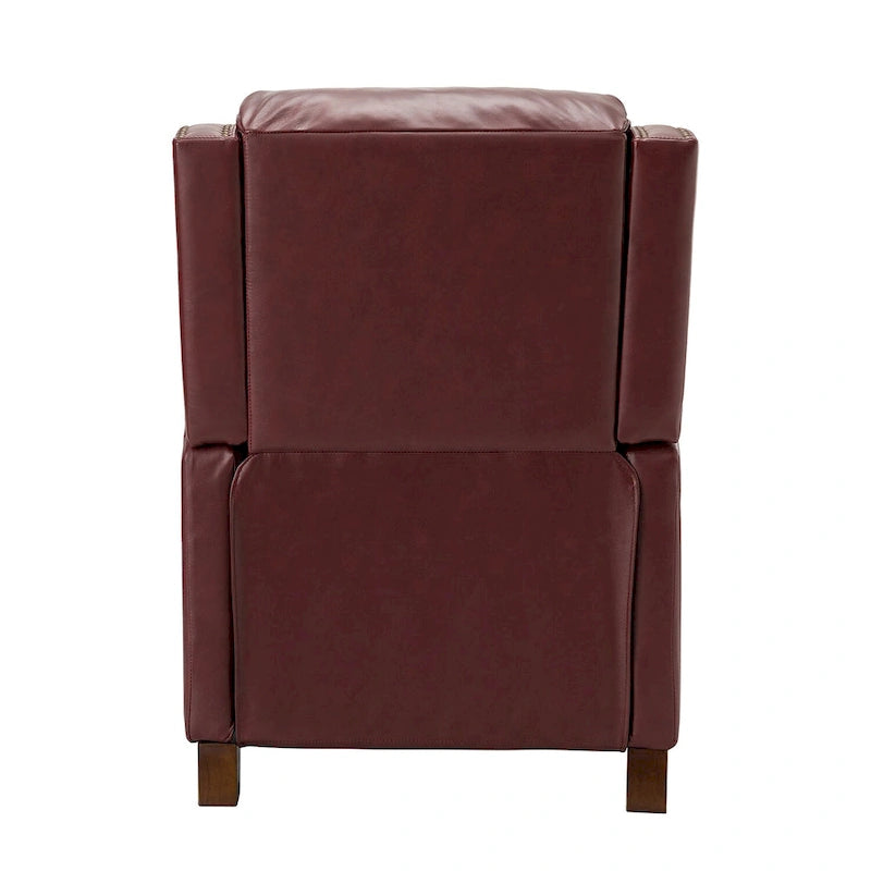 Felisa 32.48 Wide Genuine Leather Manual Recline Set of 2