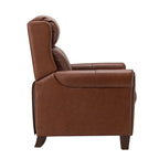 Felisa 32.48 Wide Genuine Leather Manual Recline Set of 2