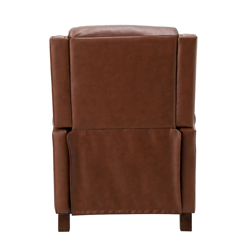 Felisa 32.48 Wide Genuine Leather Manual Recline Set of 2