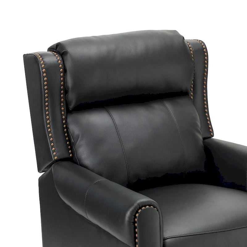 Felisa 32.48 Wide Genuine Leather Manual Recline Set of 2