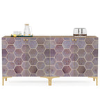 Modern Buffet Sideboard Cabinet with Storage for Dining Room (Set of 2)