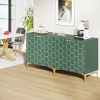 Modern Buffet Sideboard Cabinet with Storage for Dining Room (Set of 2)