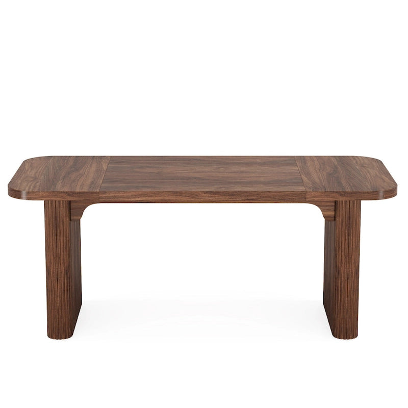 62-inch Rectangular Dining Table for 4-6, Modern Simple Kitchen Dinner Tables for Dining Room