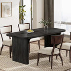 62-inch Rectangular Dining Table for 4-6, Modern Simple Kitchen Dinner Tables for Dining Room