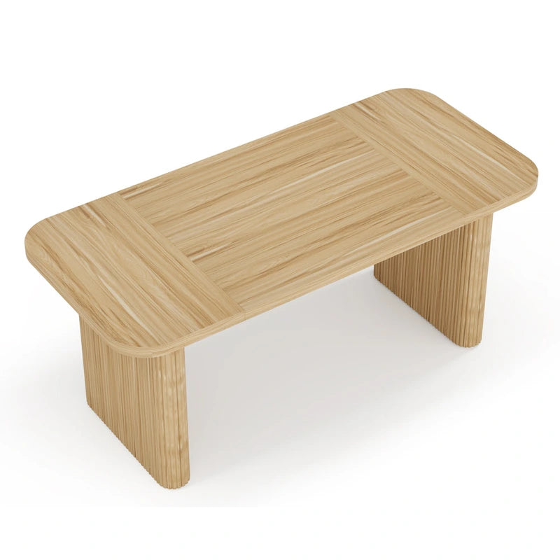 62-inch Rectangular Dining Table for 4-6, Modern Simple Kitchen Dinner Tables for Dining Room