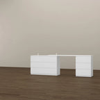 Makeup Table Chic Vanity Dresser Combo: Spacious Multi-Drawer Design