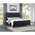 Mason Black Panel Bed