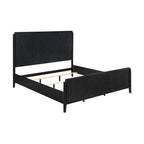Mason Black Panel Bed
