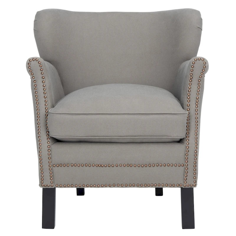 SAFAVIEH Corie Brown Club Chair - 26.6 x 28.9 x 29.3 - 27Wx29Dx29H