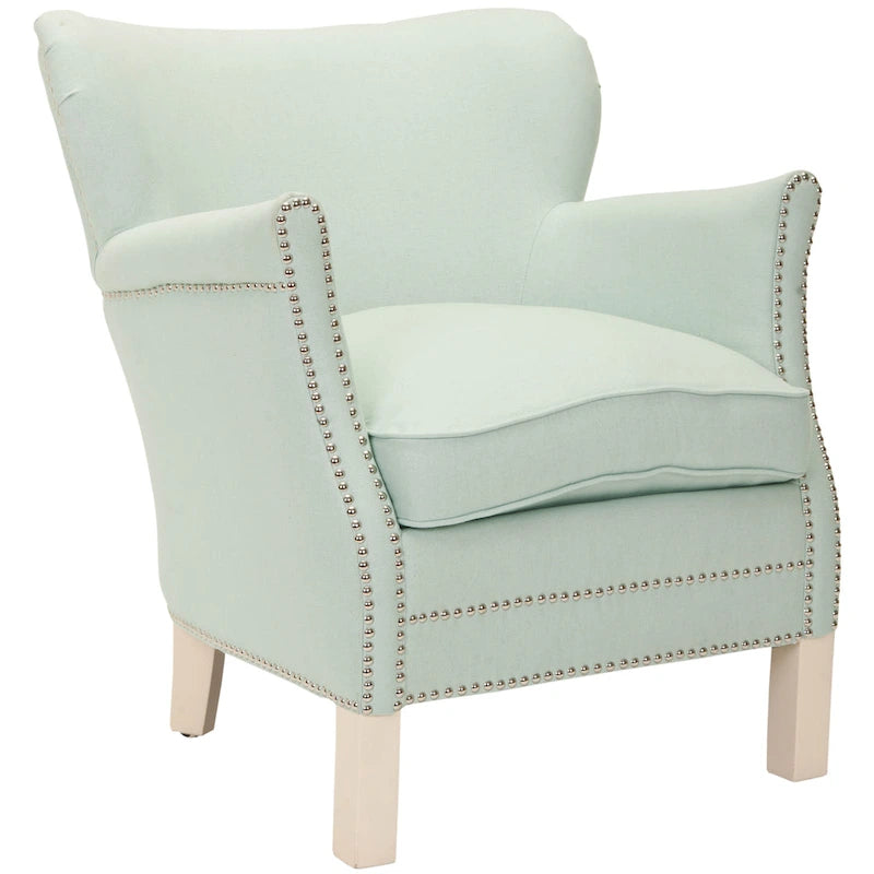 SAFAVIEH Corie Brown Club Chair - 26.6 x 28.9 x 29.3 - 27Wx29Dx29H