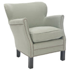 SAFAVIEH Corie Brown Club Chair - 26.6 x 28.9 x 29.3 - 27Wx29Dx29H