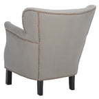 SAFAVIEH Corie Brown Club Chair - 26.6 x 28.9 x 29.3 - 27Wx29Dx29H