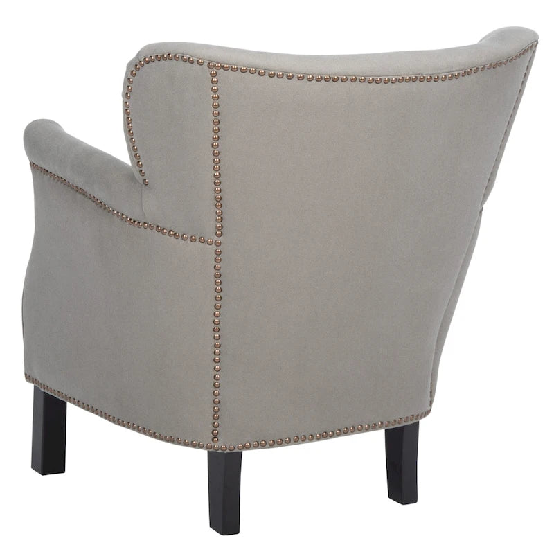 SAFAVIEH Corie Brown Club Chair - 26.6 x 28.9 x 29.3 - 27Wx29Dx29H