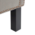 SAFAVIEH Corie Brown Club Chair - 26.6 x 28.9 x 29.3 - 27Wx29Dx29H