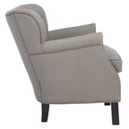 SAFAVIEH Corie Brown Club Chair - 26.6 x 28.9 x 29.3 - 27Wx29Dx29H